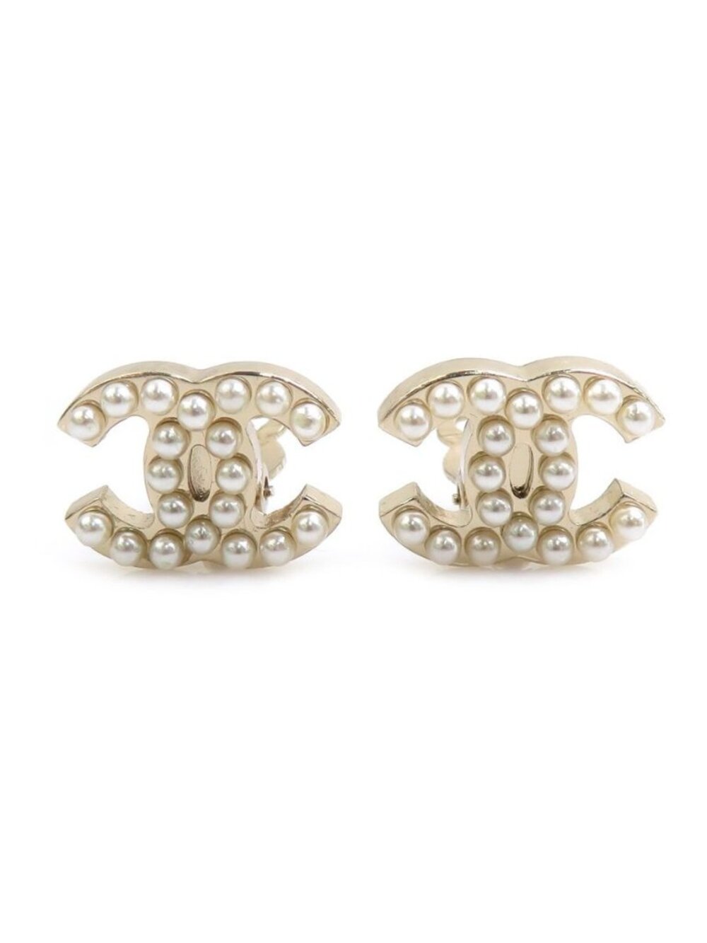 Chanel Earrings CC Logo